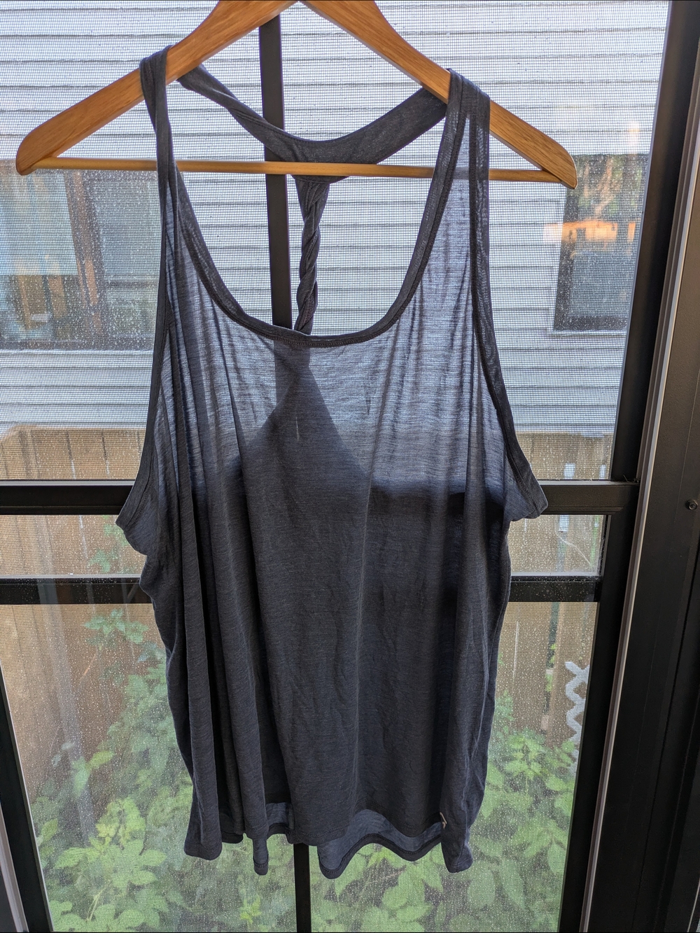 GapFit Sheer Racerback Tank Top